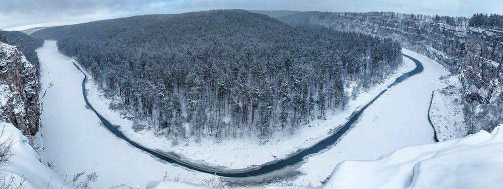 Большие притёсы на р. Ай