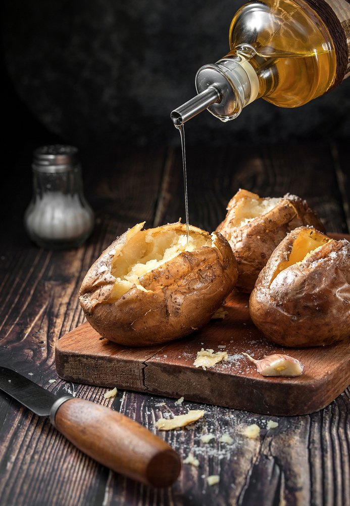Печёный картофель