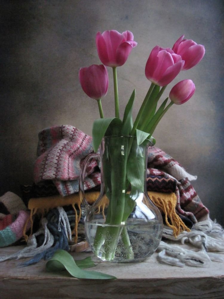 Про тюльпаны и шарфики