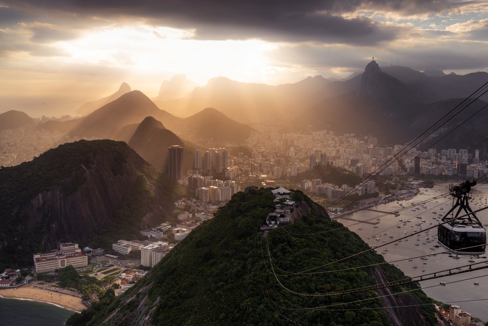Закат над Рио
