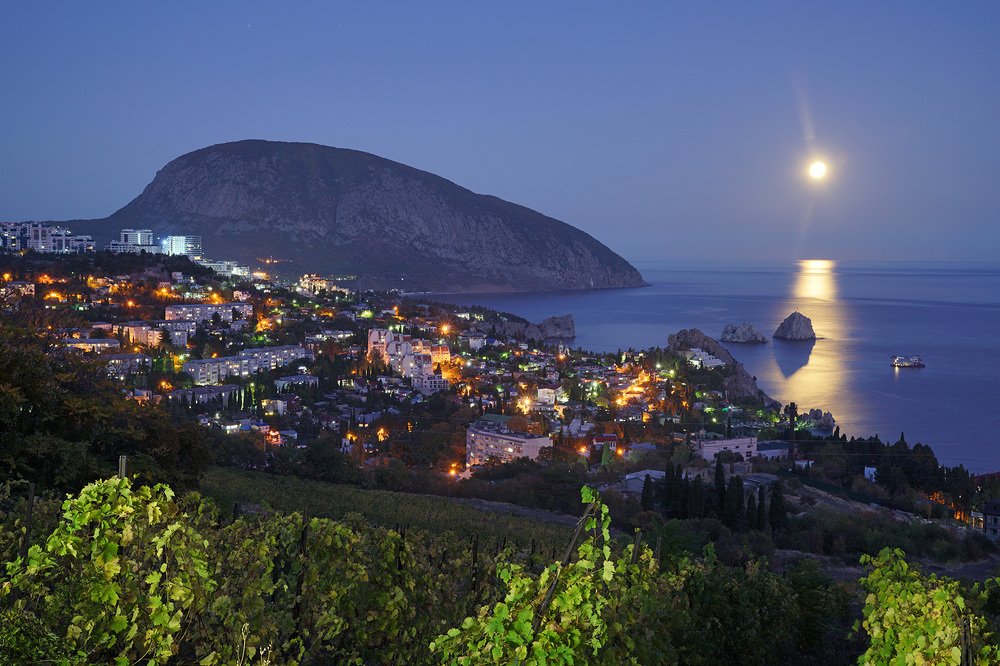 Гурзуф. Лунная ночь