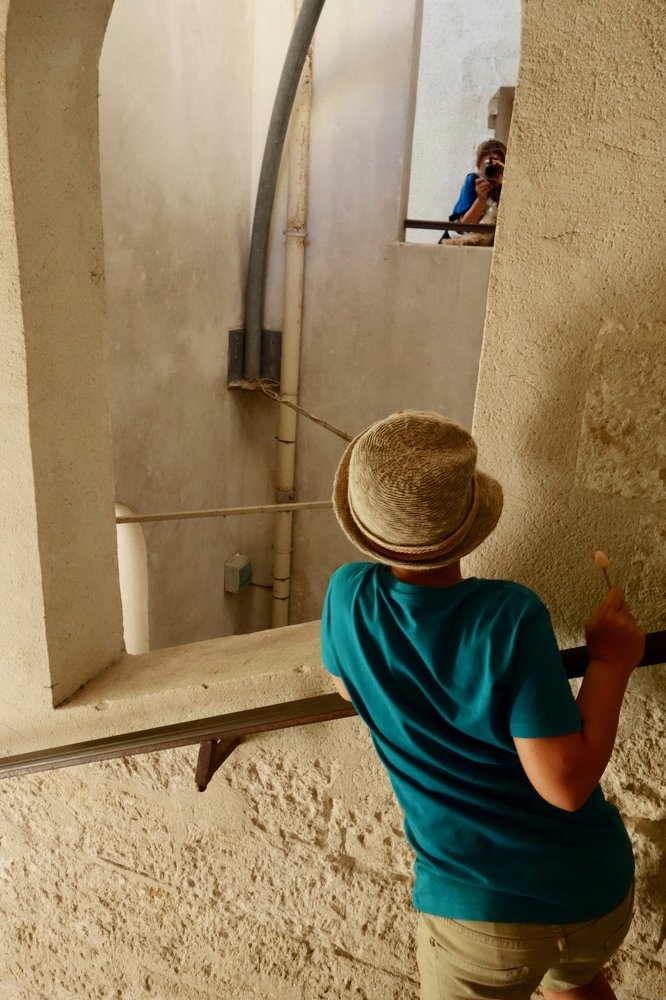 Portrait with lollipop