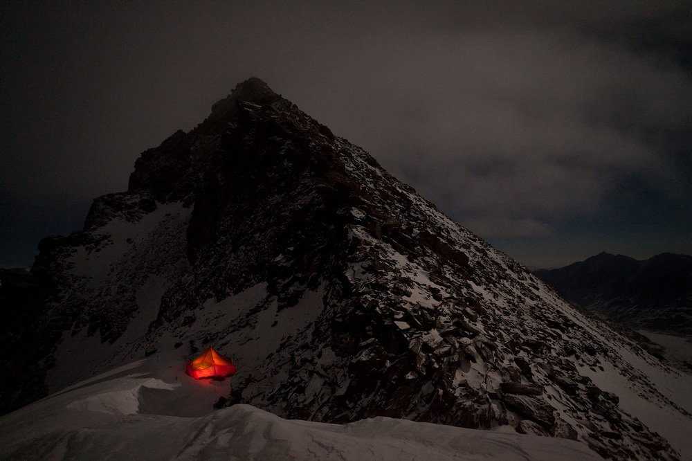 Ночью на Алтае