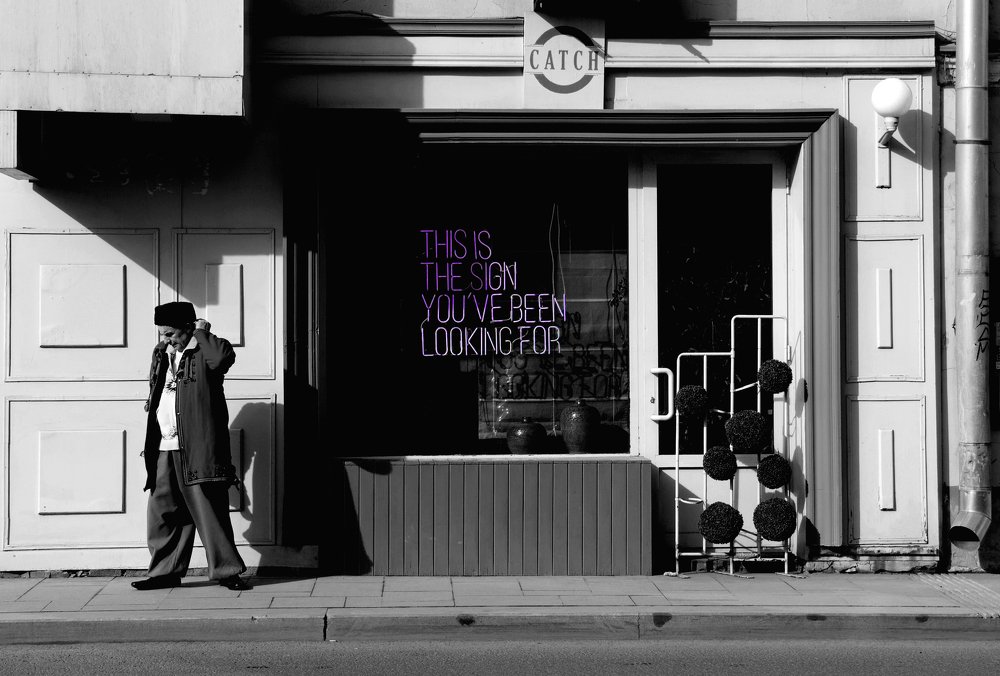 The sign you've been looking for