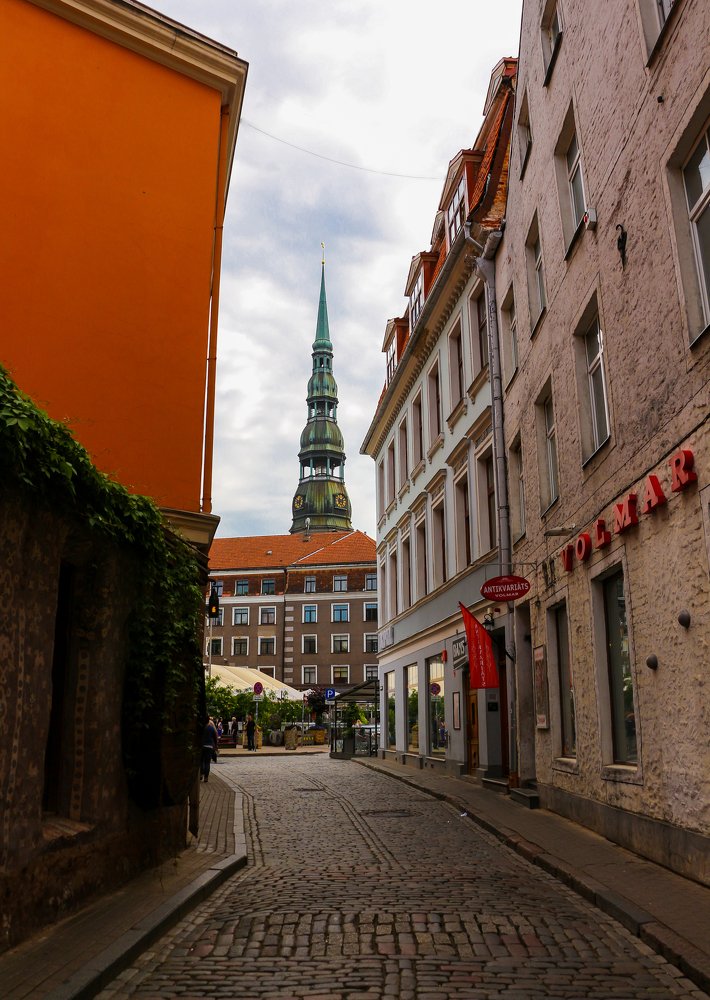 Рижская улочка.