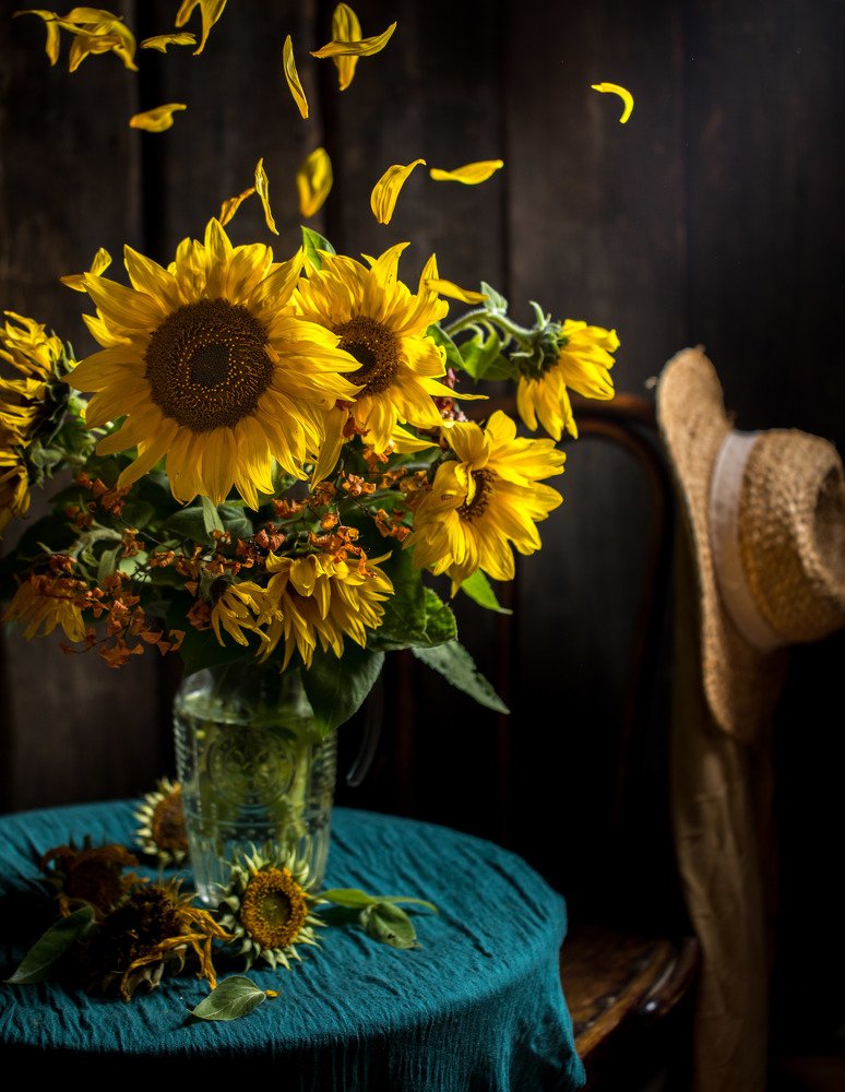 Подсолнухи