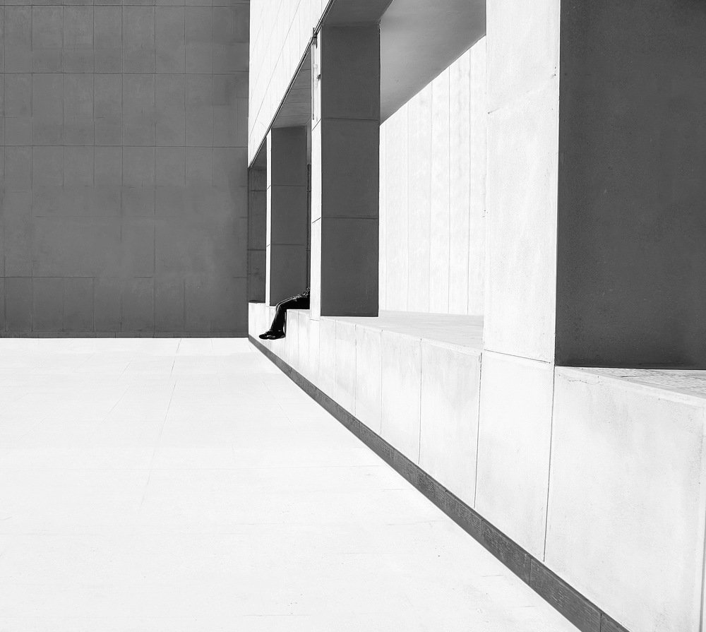 The man and his feet