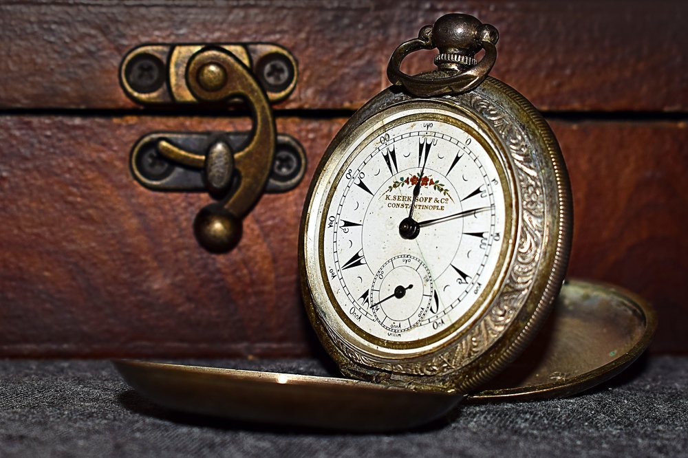 K. Serkisoff & Co. Constantinople old pocket watch from 19th century