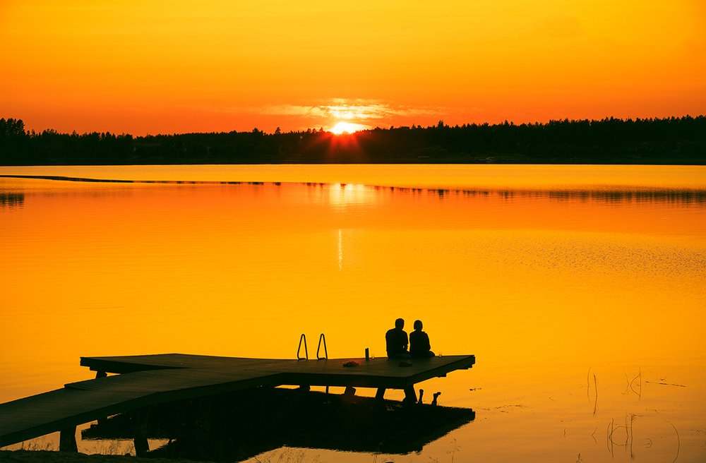 Тишина летнего вечера