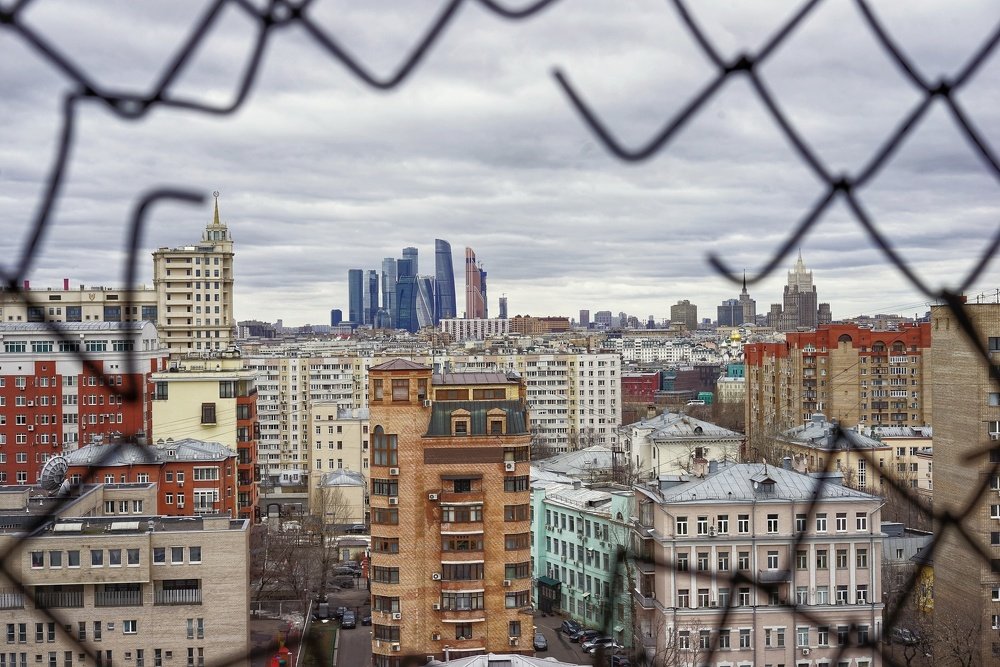 на контрастах