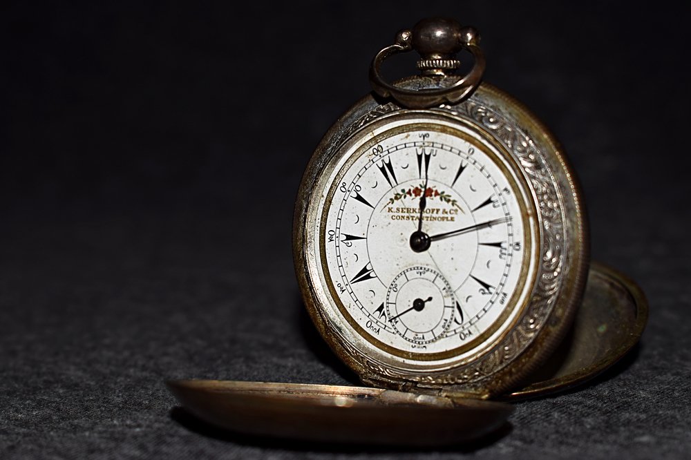 K. Serkisoff & Co. Constantinople old pocket watch from 19th century
