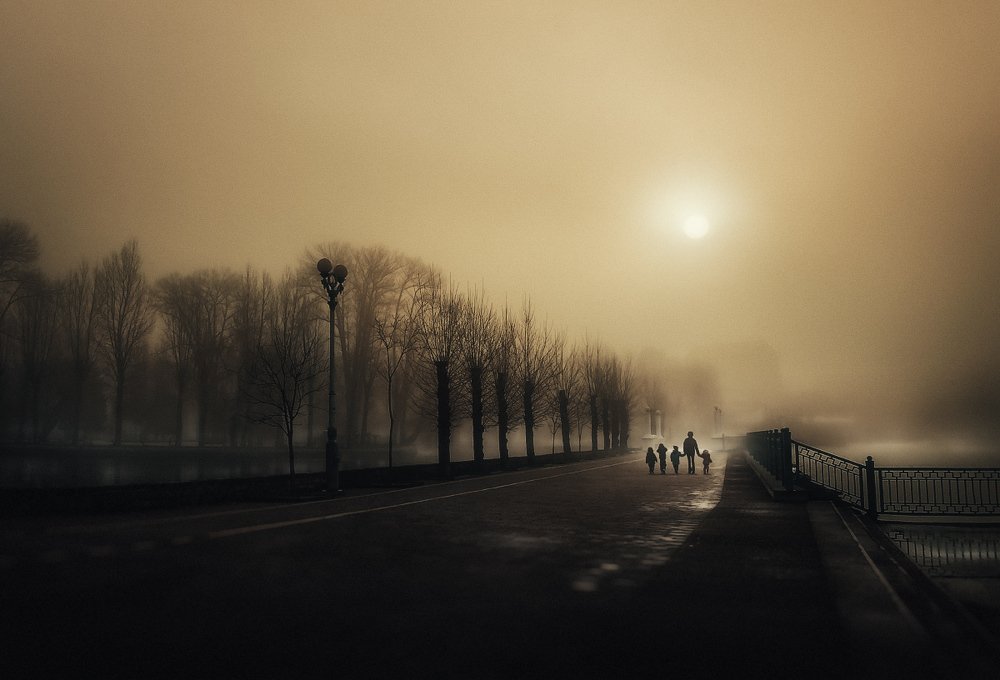 Утренняя прогулка ...