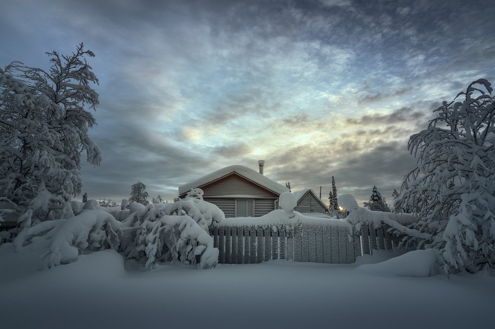 Зимушка зима...Апатиты Мурманская обл.