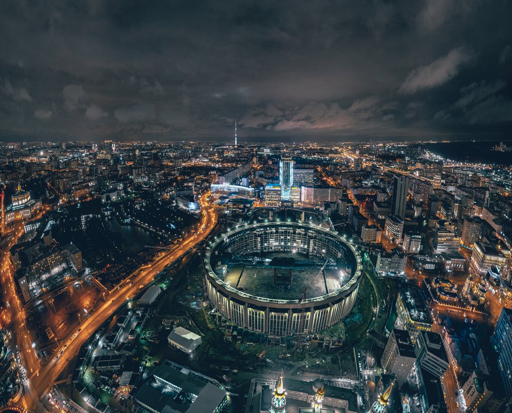 Реконструкция СК Олимпийский  Moscow