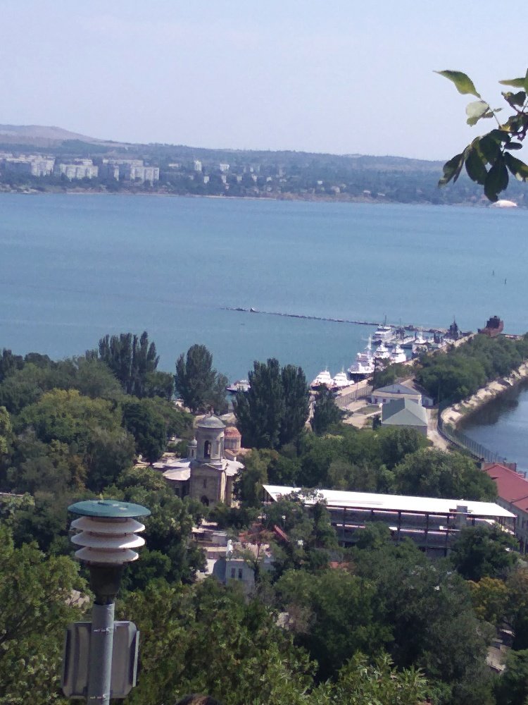 Вид на город