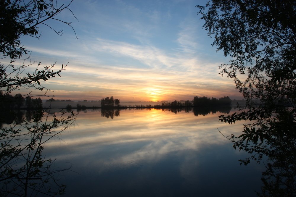 закат над алтаем