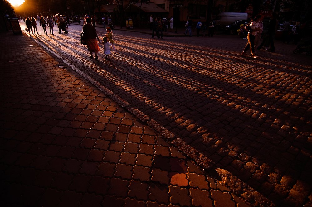 Закат на Дерибасовской 4