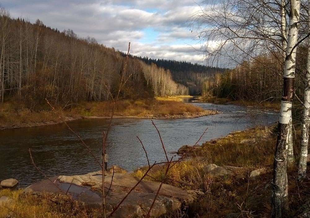 Река Усьва.