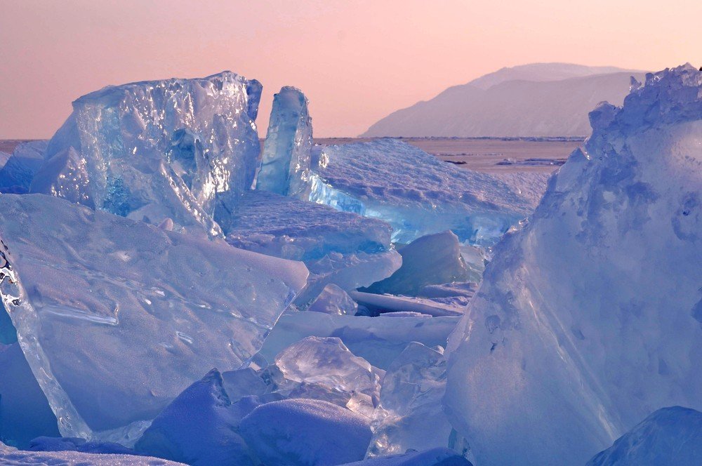 Байкальские торосы.