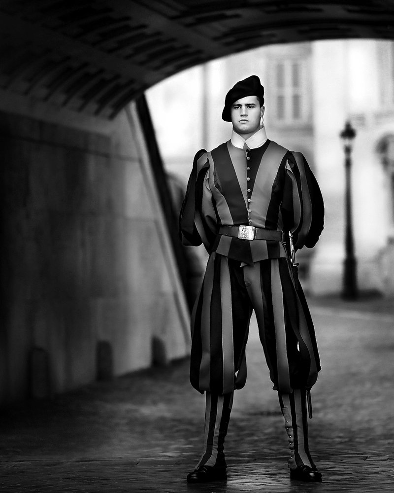 Гвардеец Ватикана.