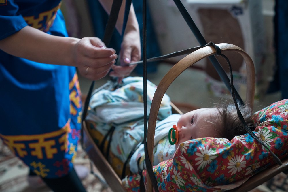 Жизнь в национальной югорской деревне