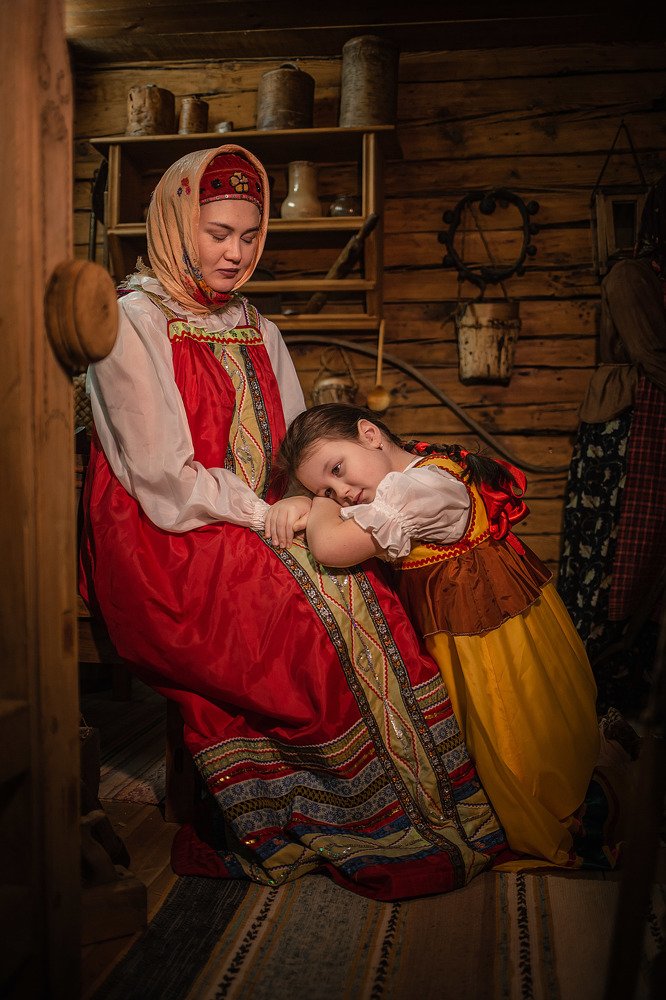 Русский народный быт крестьянских времён...