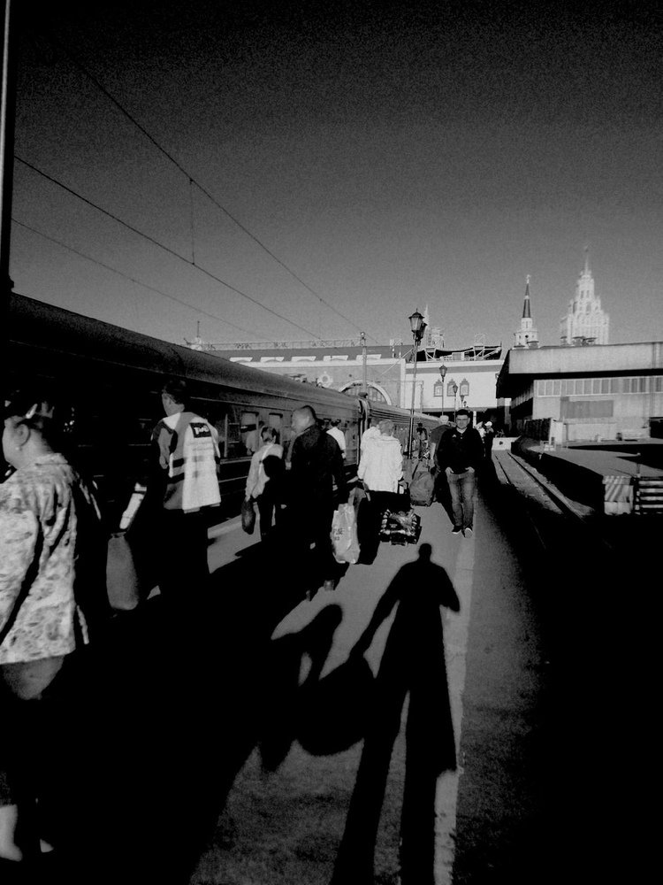 Прибытие в Москву