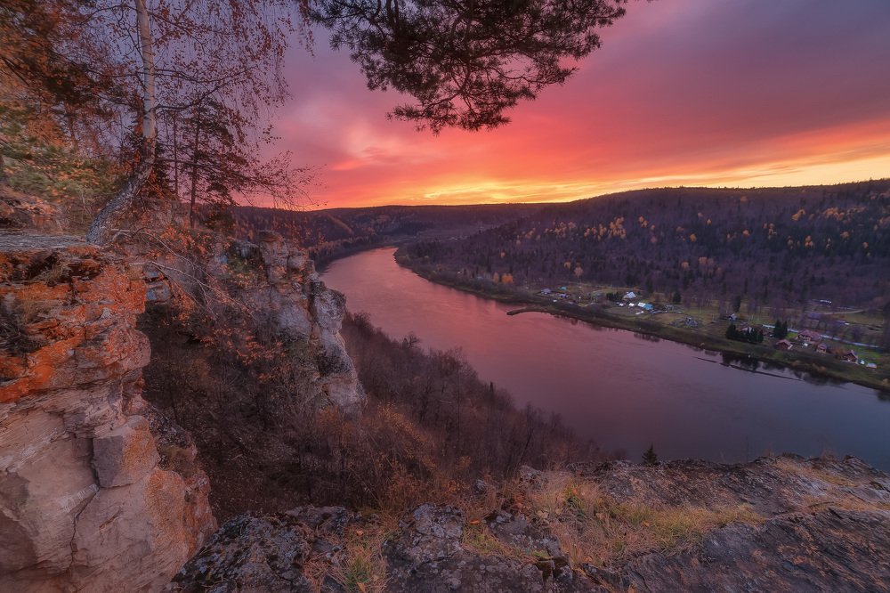 Рассвет над Уфимкой