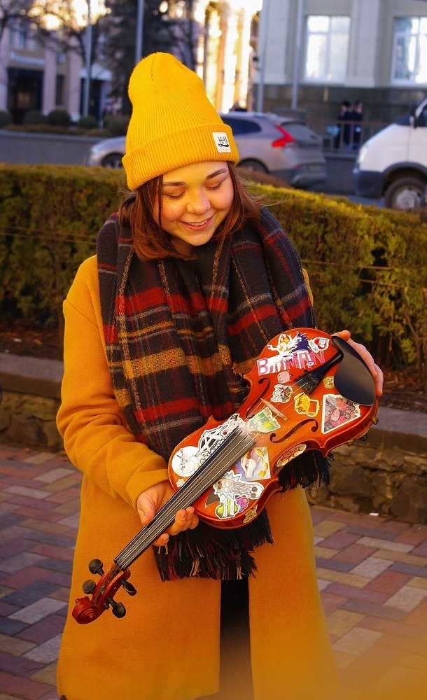 Уличные музыканты в Ставрополе