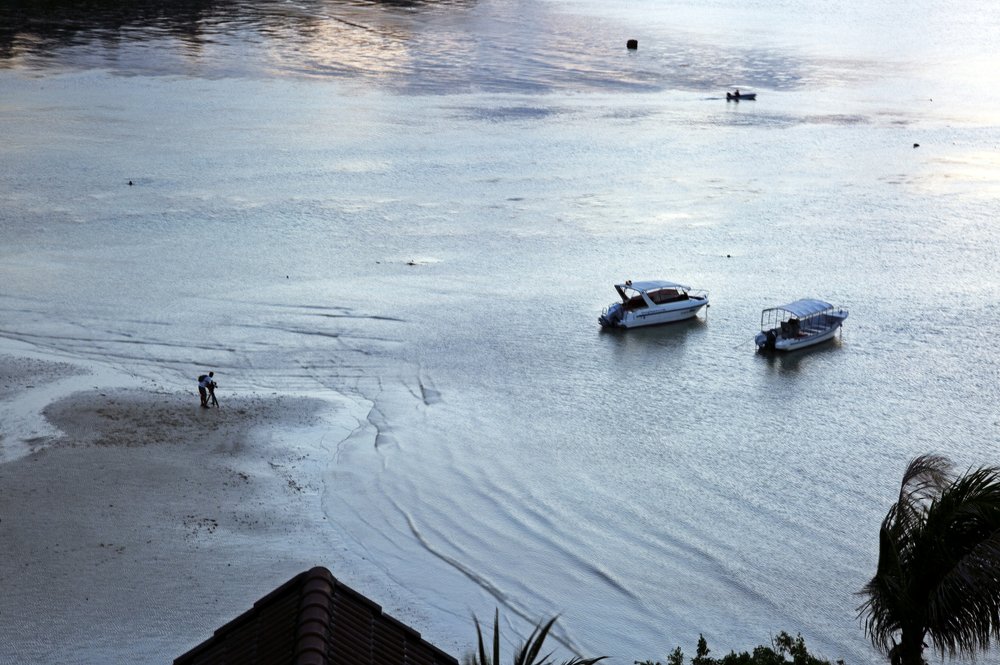 Съемка во время отлива на острове Панган