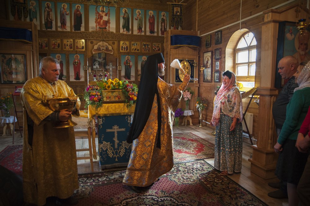 In the village Church