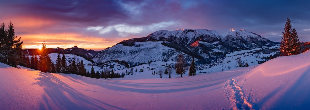 "Рассветная сказка на Спишской Магуре"