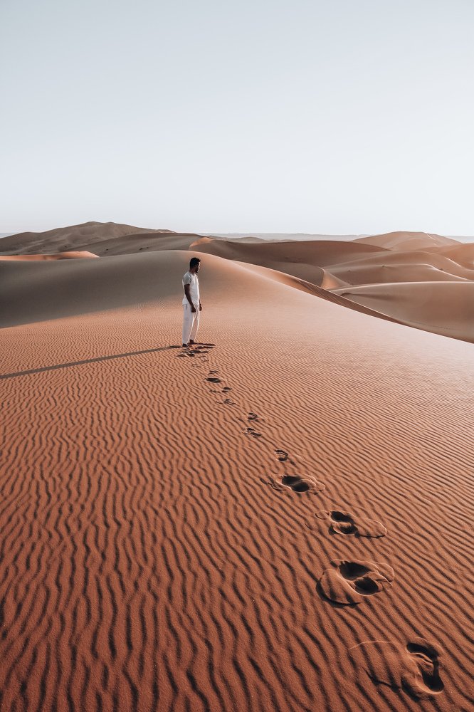 lost in desert
