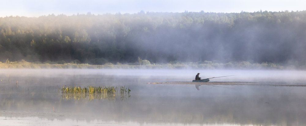 ТУМАН НАД ОЗЕРОМ