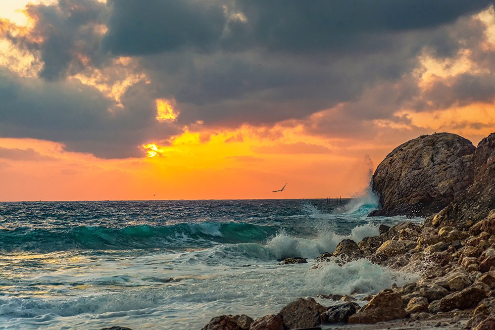 На закате дня