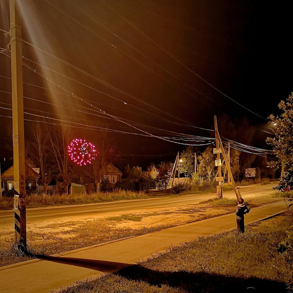 Салют в провинции...