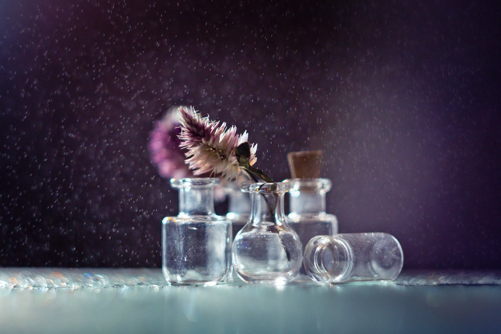 Стеклянные бутылочки