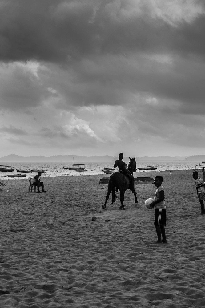 Horse riding on the verge of an inflection point