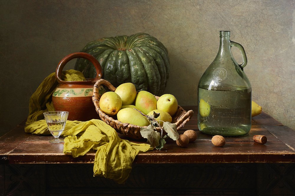 Груши и тыквы.