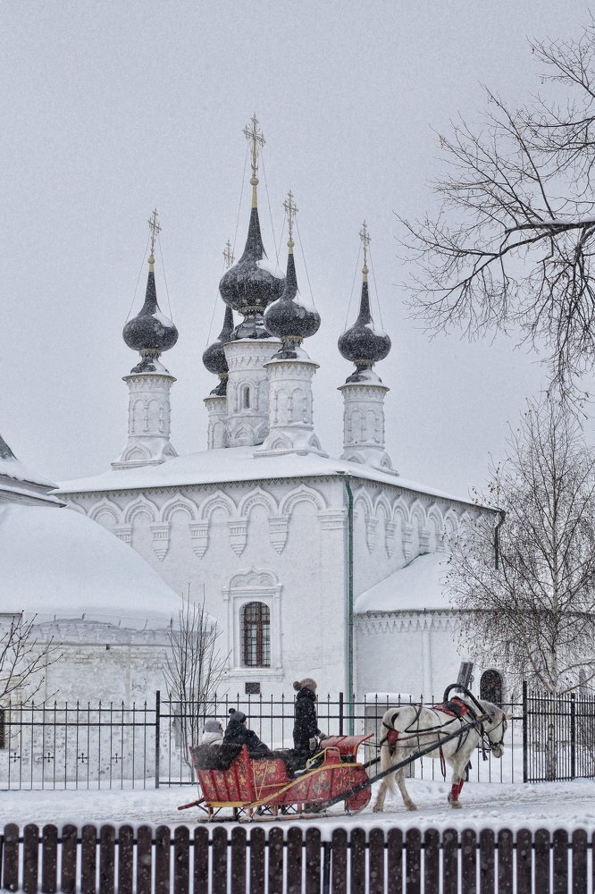 Зимний Суздаль.