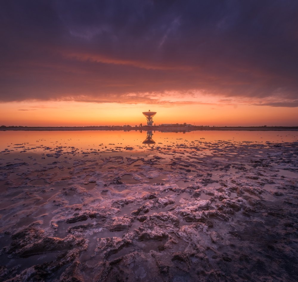 Закат на Марсе