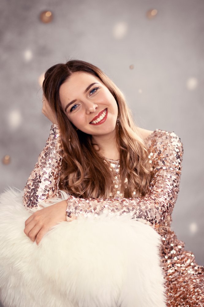 Новогодняя улыбка.