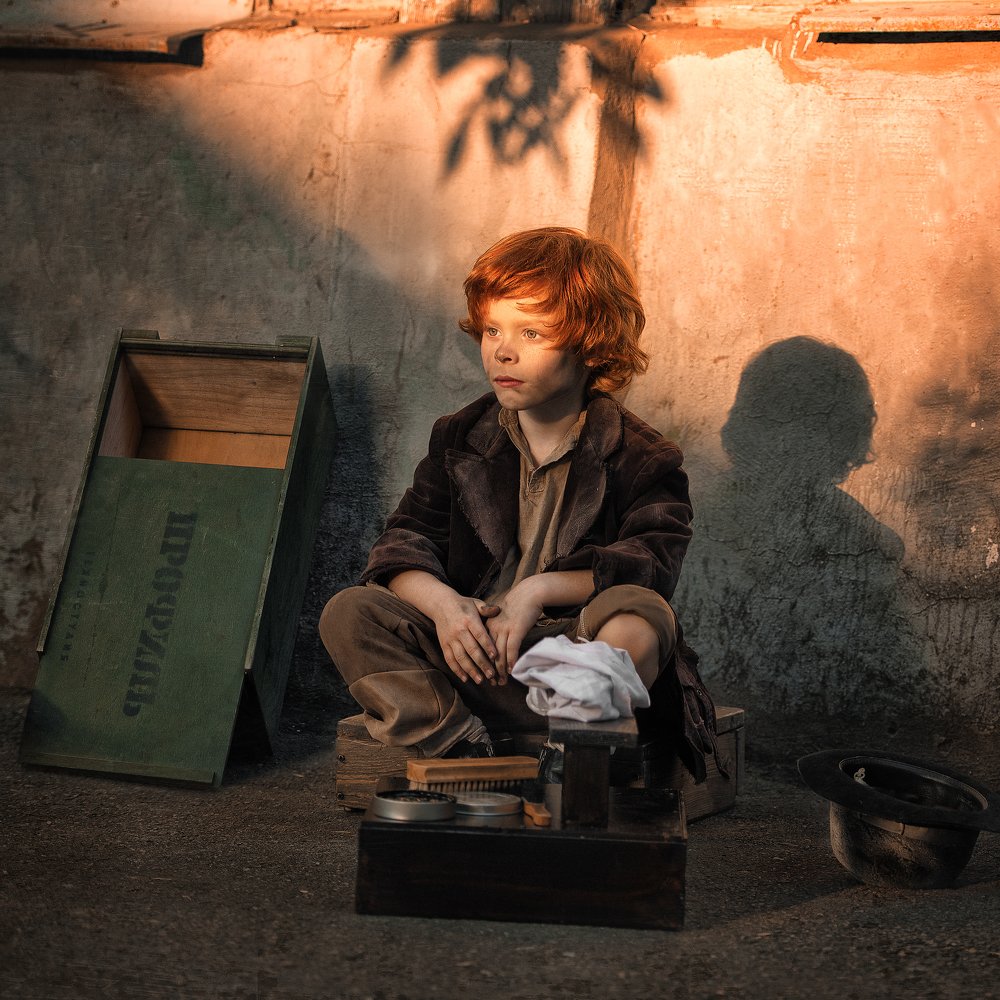 Чистильщик обуви.