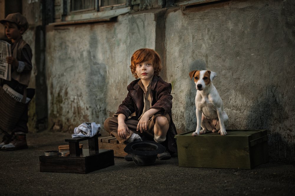 Чистильщик обуви.