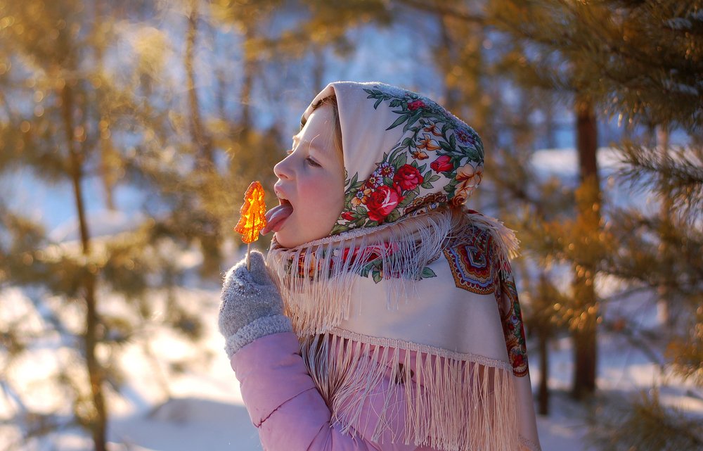 Зимнее солнышко