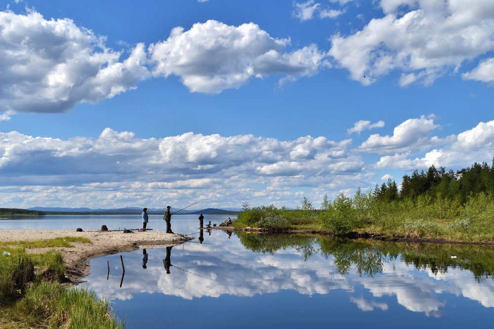 Погожий денёк для рыбалки