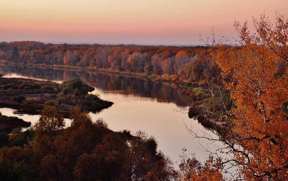 Осенний Хопёр Воронежская область, город Поворино.