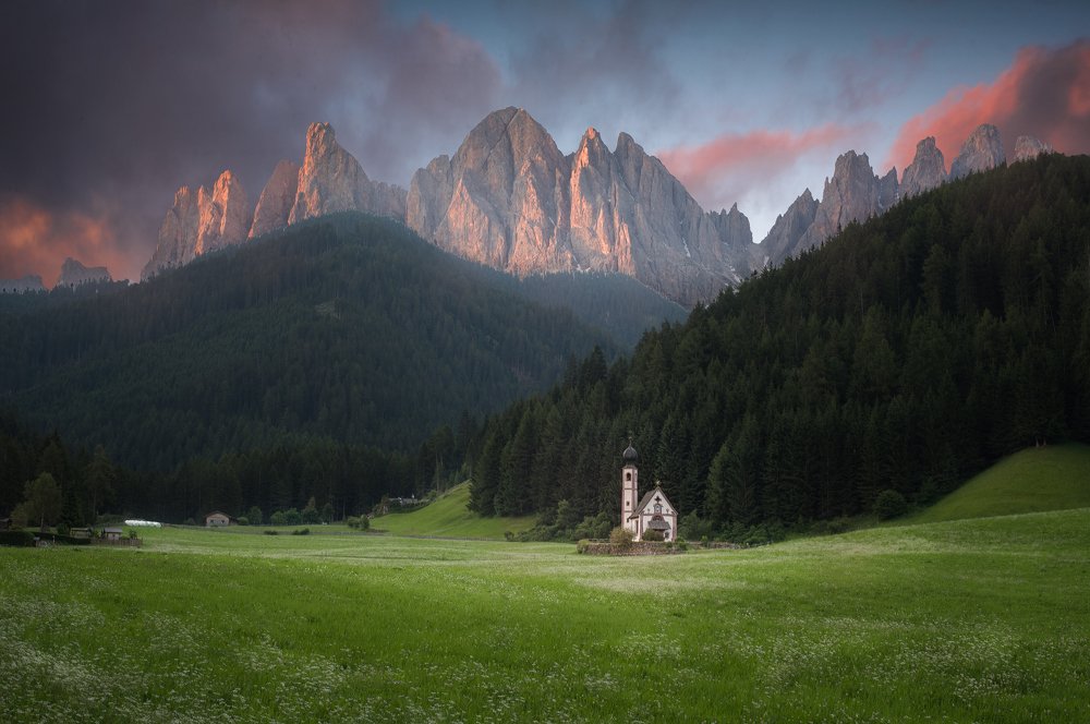 St. Johann chapel - Santa Maddalena, Italy