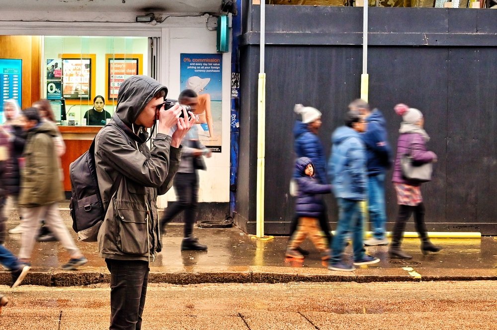 The young photographer