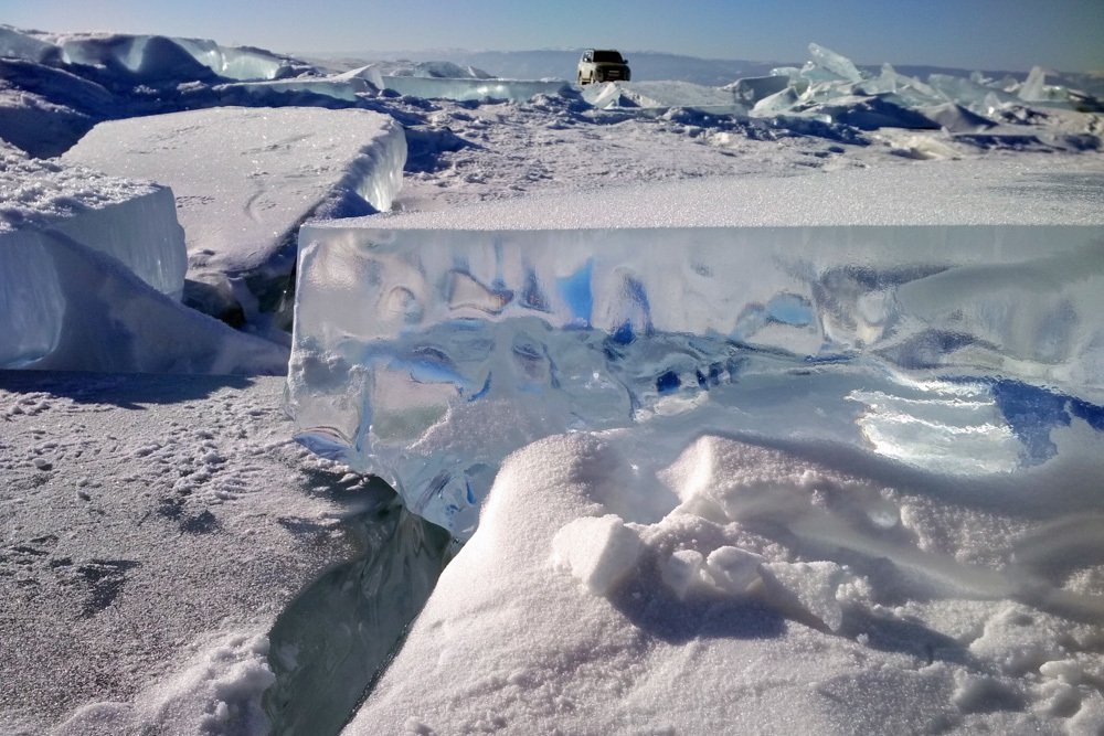 Льды Байкала/Lake Baikal ice 1